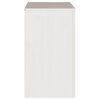 vidaXL Credenza Drammen Bianco 79 x 43 x 75.5 cm