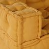 vidaXL Divano Componibile Giallo 70x70x54 in Tessuto