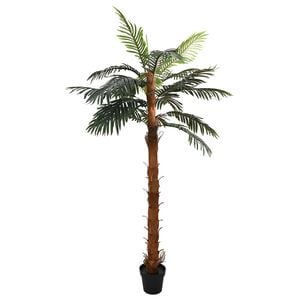 vidaXL Albero di Cocuspalm Artificiale Verde 70 x 20 x 200 cm