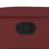 vidaXL Poltrona Alzapersona Reclinabile Rosso Vino in Similpelle