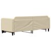 vidaXL Divano Letto con Letto Estraibile Crema 80x200 cm Tessuto