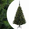vidaXL Albero di Natale Artificiale con Palline 120 cm 150 LED