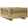vidaXL Fioriera da Giardino 50x50x26,5 cm in Legno di Pino Impregnato