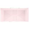 vidaXL Sacchetti di Carta 50 pz con Manici Rosa 21x11x36 cm