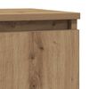 vidaXL Credenza con Cassetto Rovere Artigianale 71x35x84 cm Truciolato