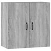 vidaXL Mobile Pensile Grigio Sonoma 60x31x60 cm in Legno Multistrato