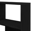 vidaXL Armadio per Libri 2 pcs Rovere Nero 85 x 85 x 140 cm