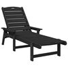 vidaXL Mobili da lounge da giardino 3 pcs Nero 38 x 38 x 46cm
