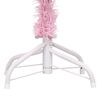 vidaXL Albero di Natale Preilluminato con Palline Rosa 240 cm PVC