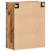 vidaXL Mobile a Parete Legno Antico 69,5x34x90 cm