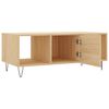 vidaXL Tavolino da Salotto Rovere Sonoma 102x50x40cm Legno Multistrato