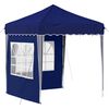 vidaXL Tenda per feste a pop-up 195 x 195 x 245 cm Blu Tessuto Oxford
