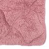 vidaXL Duvet Estivo Rosa 200 x 240 cm Microfibra e Fleece Teddy