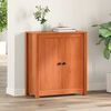 vidaXL Credenza Marrone cerato 70 x 35 x 80 cm Pino massello