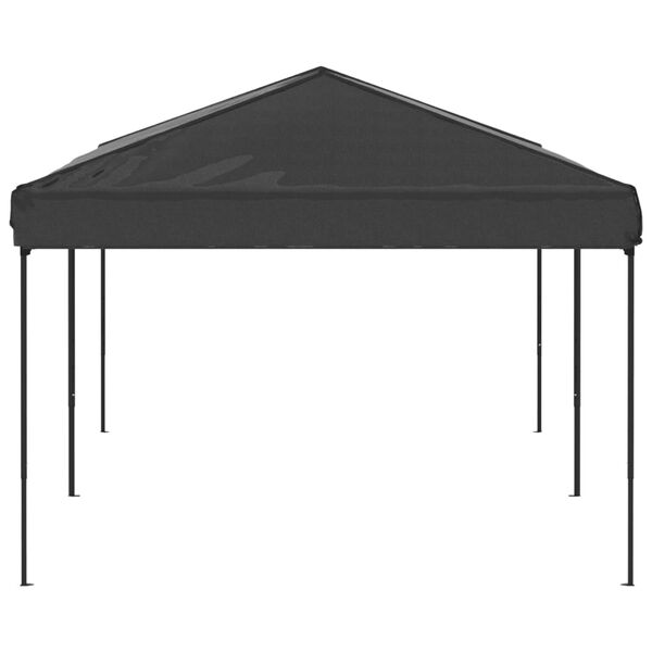 vidaXL Tenda per Feste Pieghevole Antracite 3x6 m