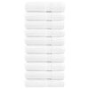vidaXL Asciugamani da doccia premium SOLUND 10 pezzi bianchi 70x140 cm 600 g/m&sup2;