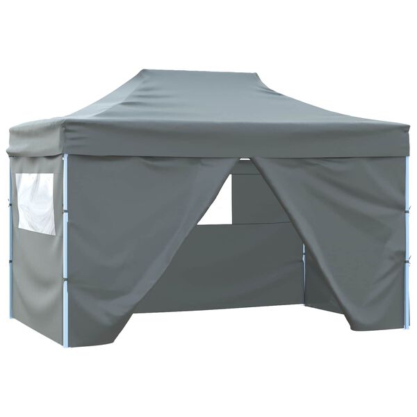 vidaXL Tenda Party Antracite 291 x 431 x 315 cm Tessuto Oxford