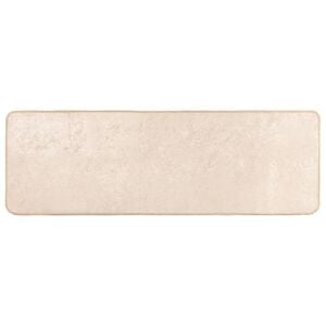 vidaXL Runner Tappeto MARSA Crema 50 x 100 cm Poliestere e PVC