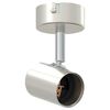 vidaXL Faretto da soffitto Nichel 6,5 x 6 x 11,5 cm Metallo