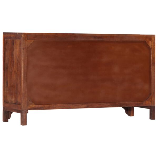 vidaXL Credenza 140x40x80 cm in Legno Massello d'Acacia