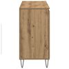 vidaXL Credenza Rovere Artigianale 101,5x35x70 cm in Legno Multistrato