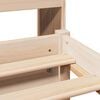 vidaXL Letto Libreria senza Materasso 180x200 cm in Legno di Pino