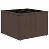 vidaXL Set Divano da Giardino Marrone 55 x 55 x 37 cm polyrattan