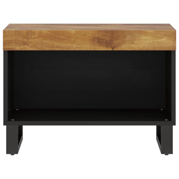 vidaXL Mobile Porta TV 60x33x43,5 cm in Legno Massello di Mango