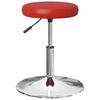 vidaXL Sgabello da Bar Rosso Vino in Similpelle