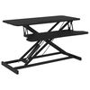 vidaXL Banco da Lavoro Regolabile 90x40x(13-50) cm in Acciaio e Legno