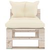 vidaXL Set Divani da Giardino Pallet 7 pz con Cuscini in Legno di Pino