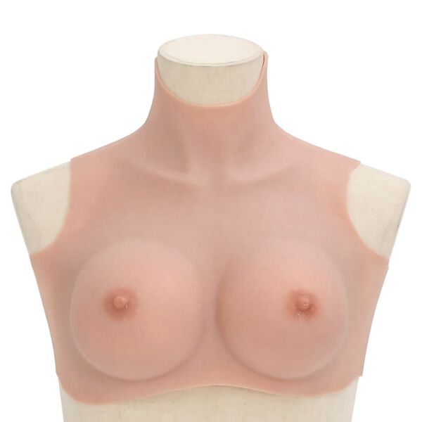 vidaXL Corpetto in Silicone Naturale Coppa D