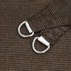 vidaXL Vela Parasole 160 g/m² Marrone 5x7 m in HDPE