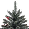 vidaXL Albero di Natale artificiale con 150 LED Verde 68 x 68 x 120 cm