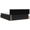 vidaXL Letto con Contenitore Nero 200 x 200 cm Pelle Sintetica