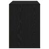 vidaXL Mobile con Cassetti Nero 80 x 41 x 58 cm Legno multistrato