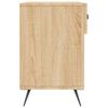 vidaXL Panca Porta Scarpe Rovere Sonoma 102x35x55 cm Legno Multistrato