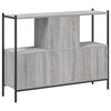 vidaXL Libreria Grigio Sonoma 102x28x77,5 cm in Legno Multistrato
