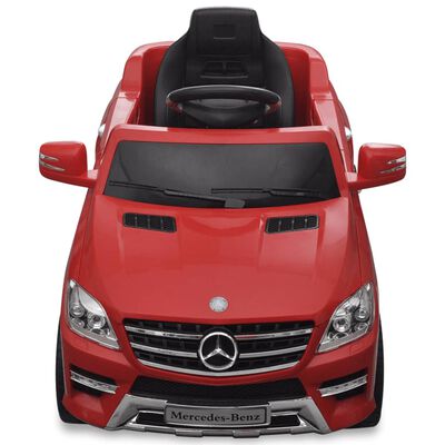 Macchina cavalcabile Mercedes Benz ML350 rossa 6V con telecomando