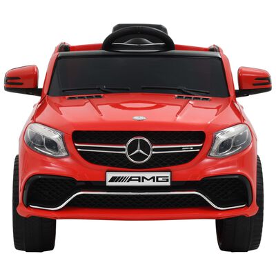 vidaXL Auto per Bambini Mercedes Benz GLE63S Plastica Rossa