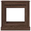 vidaXL Cornice per Camino Rovere Marrone 90x30x90 cm in Truciolato