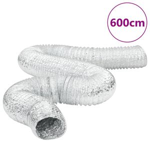 vidaXL Condotto di Ventilazione in Alluminio 6m &Oslash;10cm