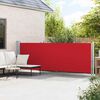 vidaXL Tenda Laterale Retrattile per Patio 140x600 cm Rossa