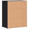 vidaXL Credenza Nero 60x31x70 cm in Legno Multistrato