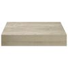 vidaXL Scaffali a Parete 4 pz Rovere 23x23,5x3,8 cm in MDF