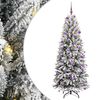 vidaXL Albero di Natale artificiale Bianco 180 cm
