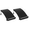 vidaXL Pannelli Solari Termici Curvi per Piscina 2 pz 110x65 cm