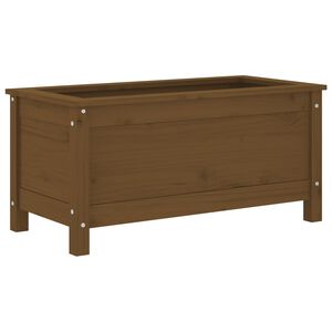 vidaXL Fioriera da Giardino Ambra 82,5x40x39 cm Legno Massello di Pino