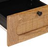 vidaXL Armadio da Notte con cassetto Naturale 40 x 33 x 46 cm