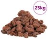 vidaXL Rocce Vulcaniche 25 kg Rosse 1-2 cm